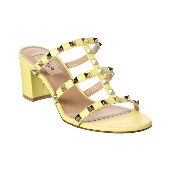 Valentino Shoes - Valentino Rockstud Caged 60 Leather Sandal